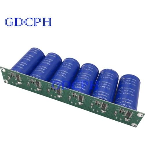 GDCPH Super Fara Capacitor 17V116F Auto Rectifier with 2.85V700F Modular with Regulating Plate 16v83f
