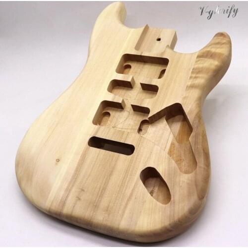 Poplar ST electric guitar body 2-3 pieces of poplar synthesis