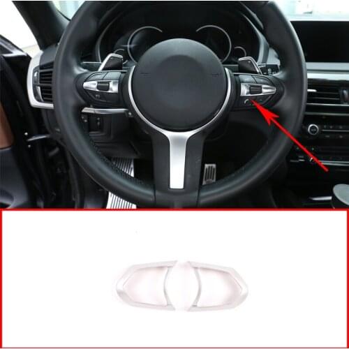 M Sports Steering Wheel Button Decoration Frame Trim For BMW F20 F22 F21 Steering Wheel Button Protection Cover Car Accessories