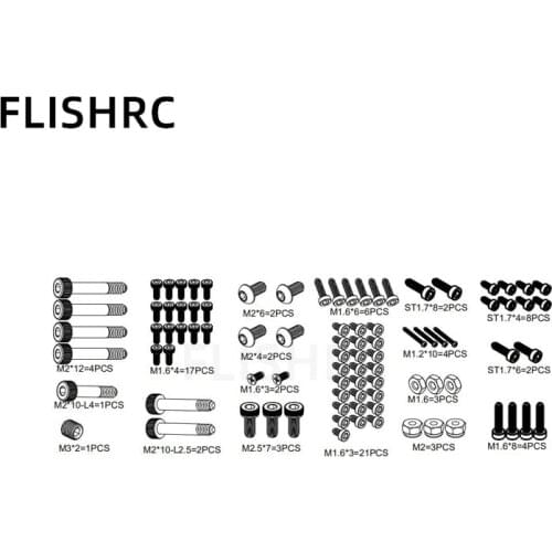 OMPHOBBY M2 Screw Kit set fit V2 EXP OSHM2110