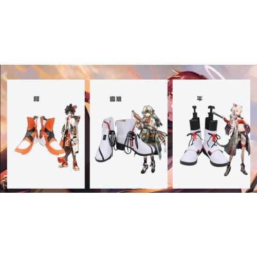 2020 new Arknights AAK Snowsant Nian Cosplay Shoes Cos Shoes A