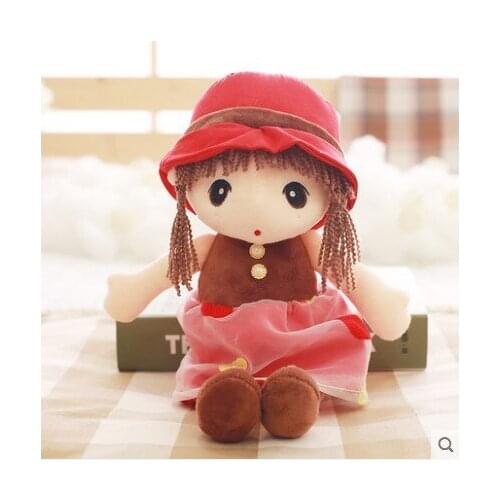 45cmplush doll little girl Companion pacifying Pillow Multifunction cute soft good quality Holiday christmas birthday Gift