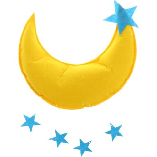 Cloud with Raindrop Pendant Hanging for Play Tent Bedroom Wall Bed Canopy Decoration Decor Kid Playhouse Toy Pink