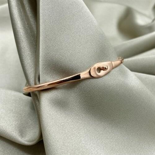 Rose Plated Studs Bracelet