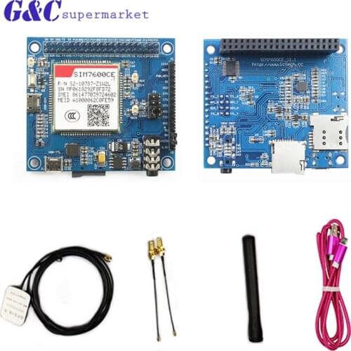 SIM7600CE GPRS/GSM GPS GNSS Extension Board for Raspberry Pi 2 3B B+ Zero diy electronics