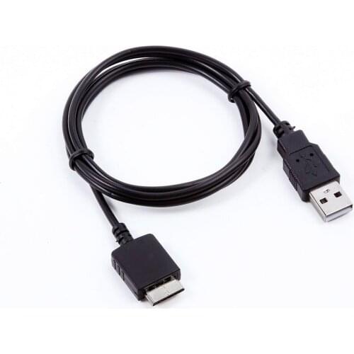 USB DC Power Charger+PC Data SYNC Cable Cord Lead For Sony NWZ-E473 F MP3 Player