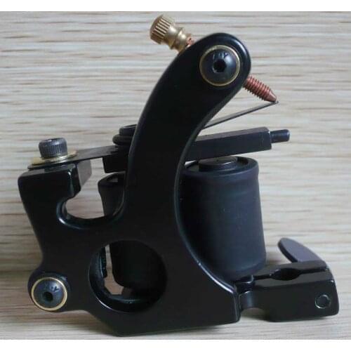 10Pcs/lot Pro Casting Iron Tattoo Machine 10 Wraps coil stainless steel Tattoos Body Art Gun Coil Machine LPC-ITM-7025-16P