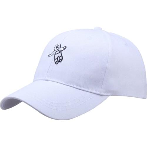 2020 Unisex Fashion Hat Astronaut Pattern Emberoidery Baseball Hats Cap Men Women Cotton Blend Casual Adjustable Caps 10Jan 17