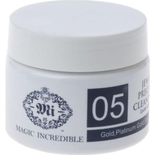 50 Gram All-Natural Pearl Powder Silver Polish Tarnish Remover Gold Silver Platinum Gentle Jewelry Cleaner Solution