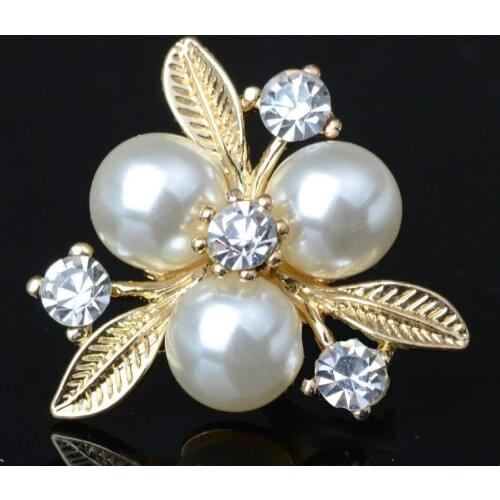 Hot Sale wholesale 20pcs/lot Wedding Diamond Button rhinestone with pearl Button Crystal DIY hair garment Accessories YF04
