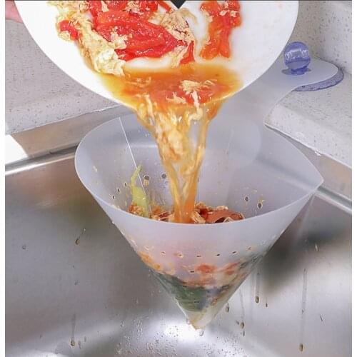 Kitchen wast Filter soup oil filter Kitchen Vegetable Peel Residue Storage Water Filter everything for the kitchen