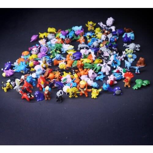 TAKARA TOMY 139pcs/set Pokemon Dolls Cartoon Toy For Children Mini Figuras Pokemon Figures dolls 3cm Action Figure Puppets