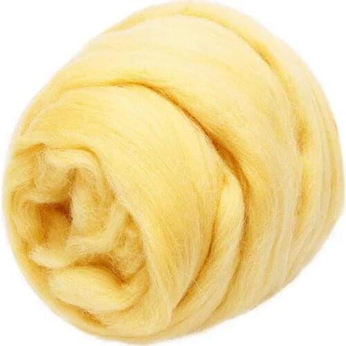 LMDZ Wool Felting Supplies, 100% Pure Wool, Chunky Yarn, Spinning Wool Roving for Needle Felting Wet Felting DIY Hand Spinning