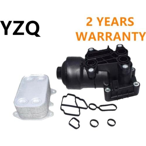 Engine Oil Filter Coolant Cooling 03L115389H 03L115433C For Audi A1 A3 A4 A5 A6 Q3 Q5 TT Amarok For VW Golf Jetta Tiguan 2.0TDI