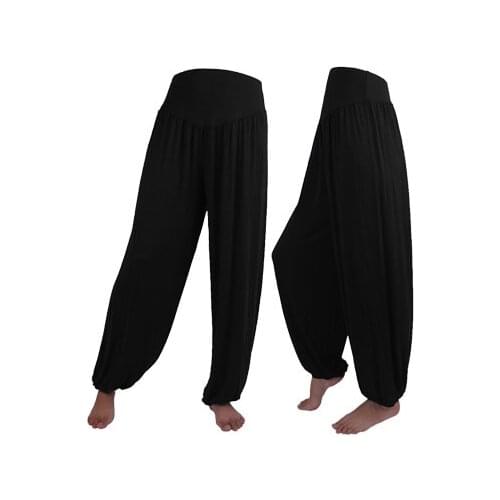 Men WomensYoga Clothes Lantern Pants Closed Dance Pants Casual Large Size Yoga Clothes Yoga Pants Slim Trousers