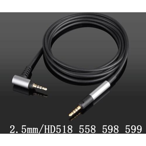 New Balance Audio Cable For Sennheise HD595/558 /518 /598 Cs SE SR HD599/569/579 2.30i 2.20S 2.30g headphones 4.4mm/2.5mm 99.99