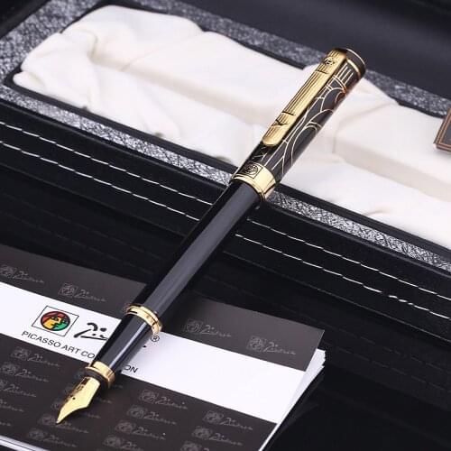 Picasso 902 Gentleman Collection Fountain Pen Fine Nib Writing Ink Pen Gift for Office Business School Gift