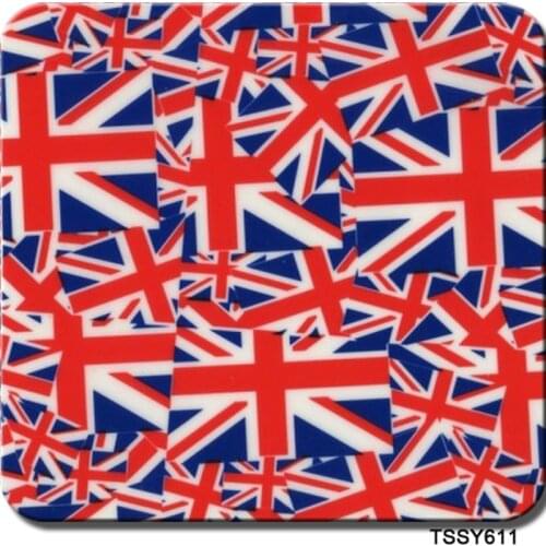 0.5mX2m flag pattern hydrographics printing film CSSY611 water transfer printing film
