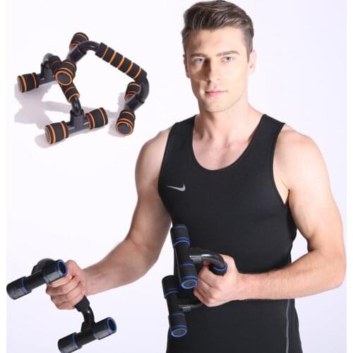 Push Up Bars 2PCS Strength Training Push up Handles with Foam Grip Detachable Non-Slip Home Workout Stand with Foam Base B2Cshop