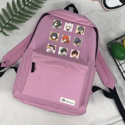 Genshin Impact bags designer kawaii laptop 2021 girl schoudertassen ladies plecaki backpack