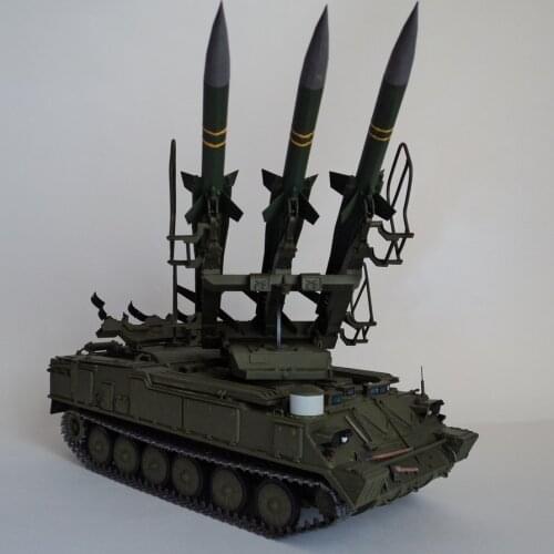 1:25 Scale SA-6 Gainful 2K12 Air Defense Missile DIY Handcraft PAPER MODEL KIT Puzzles Handmade Toy DIY