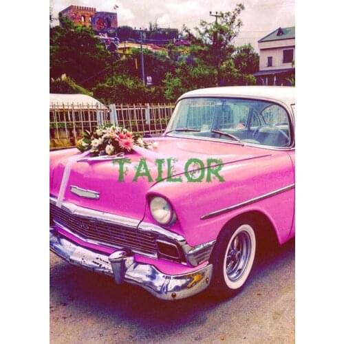 5D diamond painting wall stickers Cuadros kit set Full square haft diamentowy Cross stitch 5D car bus Home Decor Gift Mosaic art