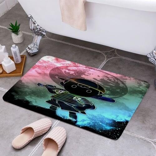 Soul of the Bat Cheaper Anti-slip Modern Area Rugs Living Room Balcony Bathroom Printed Carpet Doormat Hallway Bath Mat