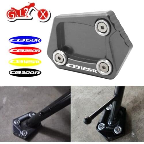 For Honda CB300R CB250R CB150R CB125R CB 125R 250R 300R 150R Accessorie Kickstand Side Stand Extension Enlarger Plate Pad
