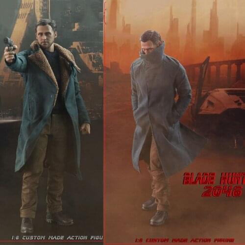 1/6 Blade Hunter 2046 Hunter K Ryan Gosling Figure With Two Heads Full Set Action Figure For Collection