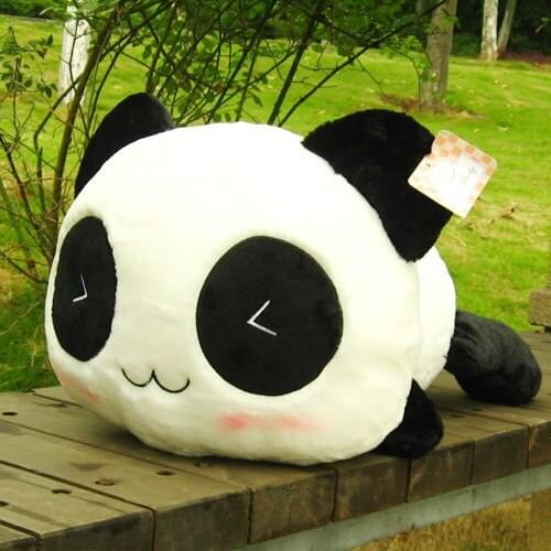 Lovely prone panda about 45cm soft plush toy , birthday gift w5147
