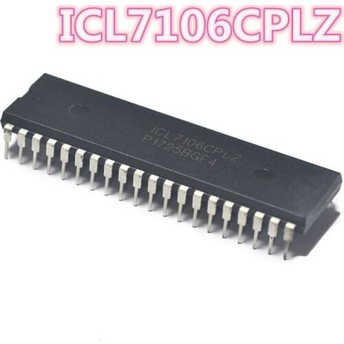 Good quality ICL7106CPLZ ICL7106CPL ICL7106 DIP-40 LED display driver chip converter Free shipping