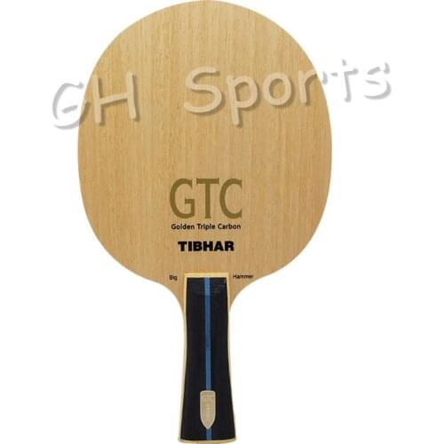 TIBHAR GTC Big Hammer (Golden Triple Carbon, 8+3 Ply) Racket Table Tennis Blade Racket Ping Pong Bat Paddle