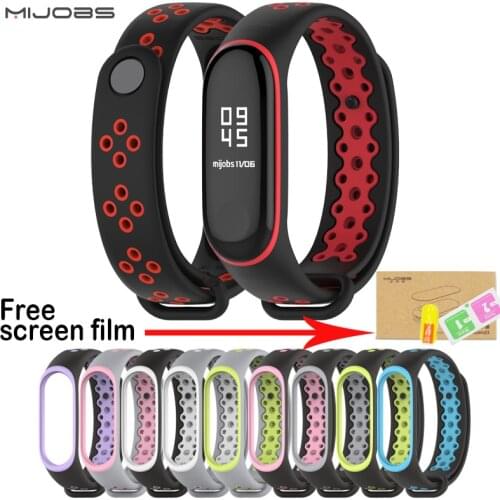 For Xiaomi Mi Band 3 Strap Mi Band 2 Sport Strap Colorful Strap For mi band 2 Wristband Replacement Straps Accessories