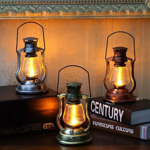 Retro Horse Lantern Rechargeable Solar Light Courtyard Outdoor LED Candle Flame Vintage Portable Lamp Garden Decoration Lamp