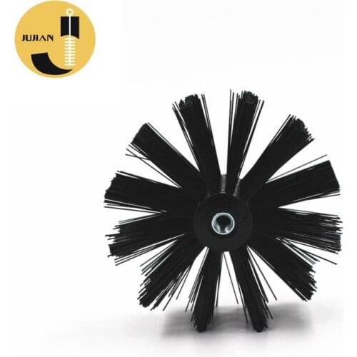 Pipe cleaning brush Nylon chimney brush Duct machine brush Boiler brush Household cleaning tool brush
