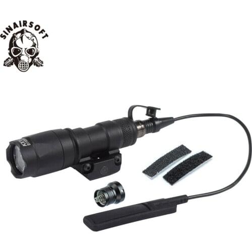 SINAIRSOFT Element Tactical M300 M300A Scout Gun Light Rifle Hunting Flashlight 400 Lumen Weapon Light LED Lanterna Fit 20mm