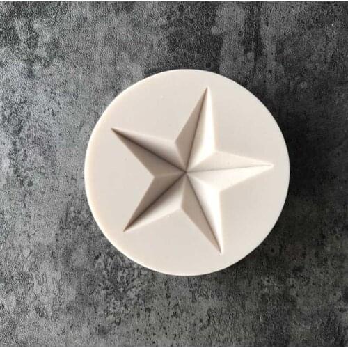 Three kinds of star liquid silicone baking sugar cake mold