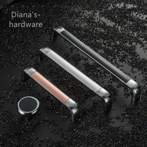 Modern Door Handle Gold/Silver/Pink Furniture Handles for Kitchen Cabinets Love Heart Cupboard Wardrobe Handle Drawer Pulls