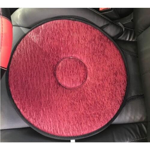 4pcs Car Seat Revolving Rotating Cushion Swivel Foam Mobility Aid Chair Seat Cushion 360 degree rotation Anti-slip base Cushion