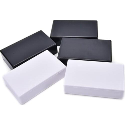 5Pcs/lot 100x60x25mm White DIY Plastic Electronic Project Box Enclosure Instrument Case Box Top Sale
