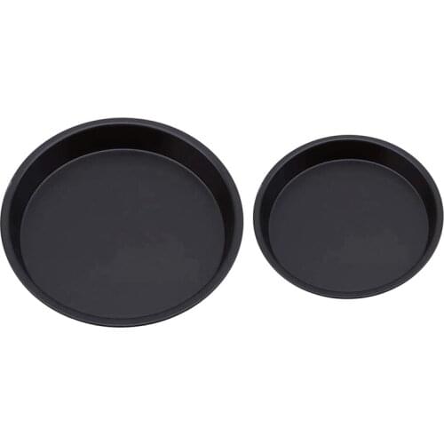 8Inch/9 Inch Non-Stick Pizza Pan Bakeware Carbon Steel Plate Round Deep Dish Pizza Pan Tray Mold Mould Baking Tools