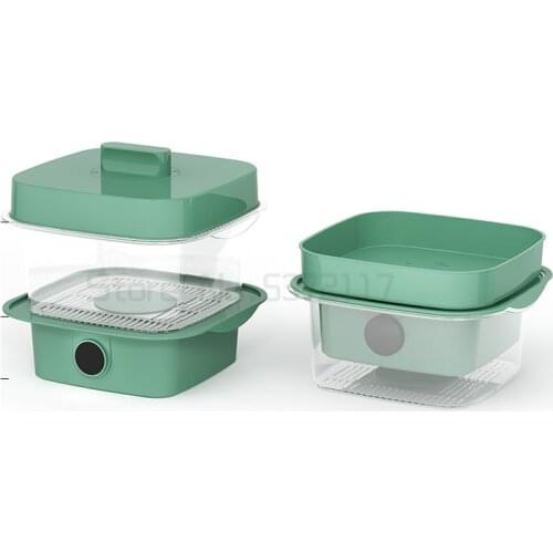 Household heat preservation cover heating in winter multi-layer cover folding food heat preservation box leftover storage box