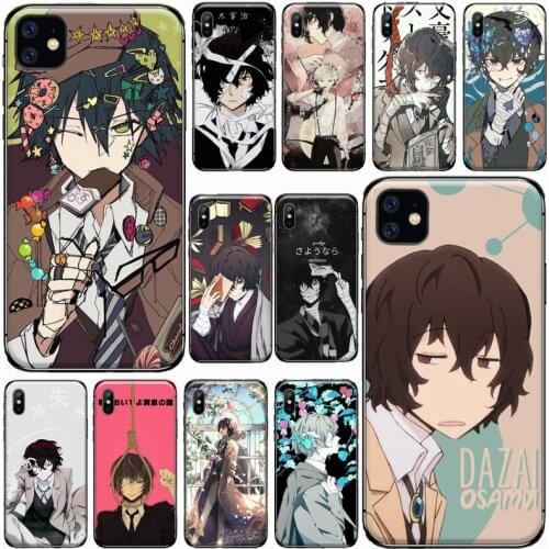 Bungou Stray Dogs japanese anime manga Phone Case for iPhone 11 12 mini pro XS MAX 8 7 6 6S Plus X 5S SE 2020 XR Luxury shell