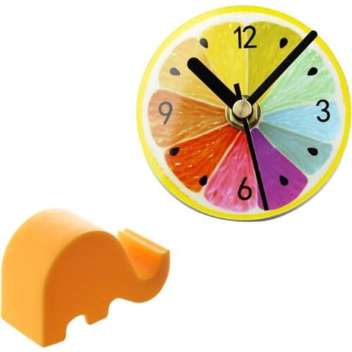 Elephants Night Phone Holders Mobile Phone Holder Multifunction & Unique Lemon Pattern Kitchen Refrigerator Fridge Magnet Portab