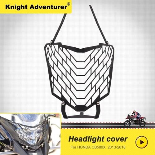 For Honda CB500X CB 500X CB 500 X CB500 X 2013-2018 Motorcycle Headlight Head Lamp Light Grille Guard Cover Protector