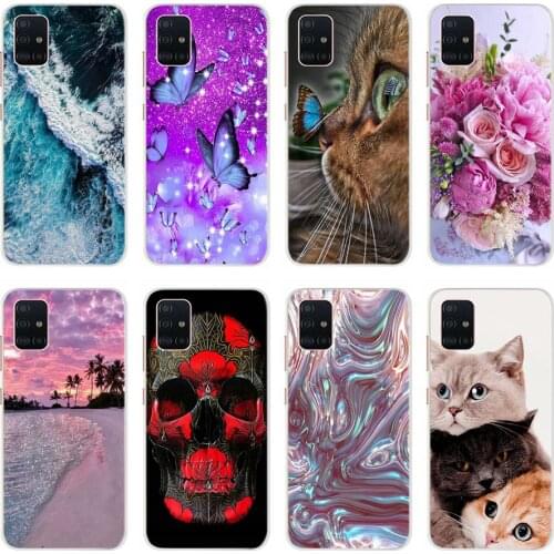 For Samsung Galaxy A51 5G UW Case Cute Fashion Soft TPU Back Cover Case For Samsung Galaxy A51 A 51 A515F Bumper Samsung A51 5G