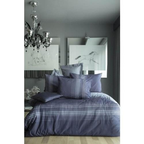 Minevra- Sortie cotton bedding set bedding set home set duvet cover patterned color and mustard, blue, copper color bedset