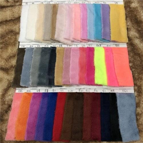 Double-Sided Mink Flannel 280G Wide 185CM Home Wear Pajamas Blanket Fabric