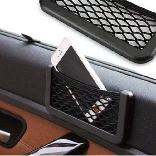 Mesh Trunk Car Organizer Net goods Universal Storage Rear Seat Back Stowing Tidying Auto Accessories Travel Pocket Bag Network