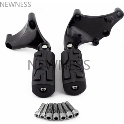 Motorcycle Rests Pegs Rear Foot Rests Passenger Footpegs Mount Foot pegs Pedal For Harley Sportster XL883 XL1200 XL48 2014-2019